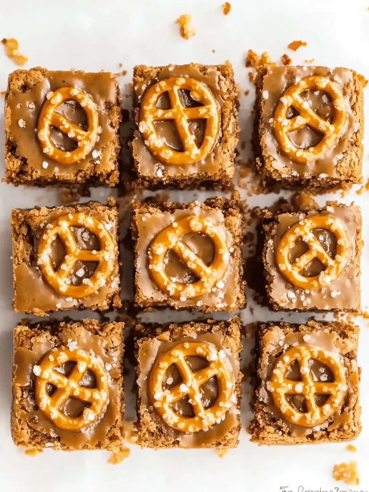 Delicious Salted Caramel Pretzel Blondies for Sweet Moments 2 Salted Caramel Pretzel Blondies