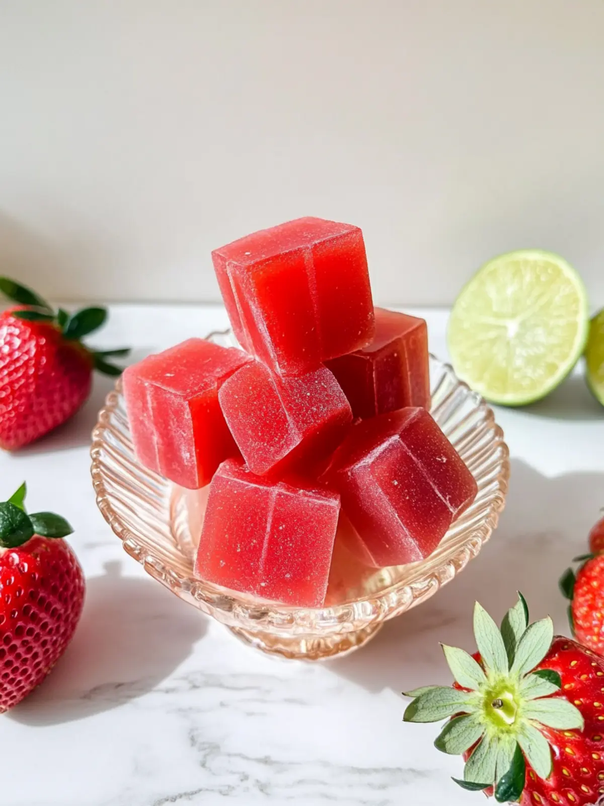 Delicious Homemade Strawberry Gummies for Fun Treats 2 Homemade Strawberry Gummies