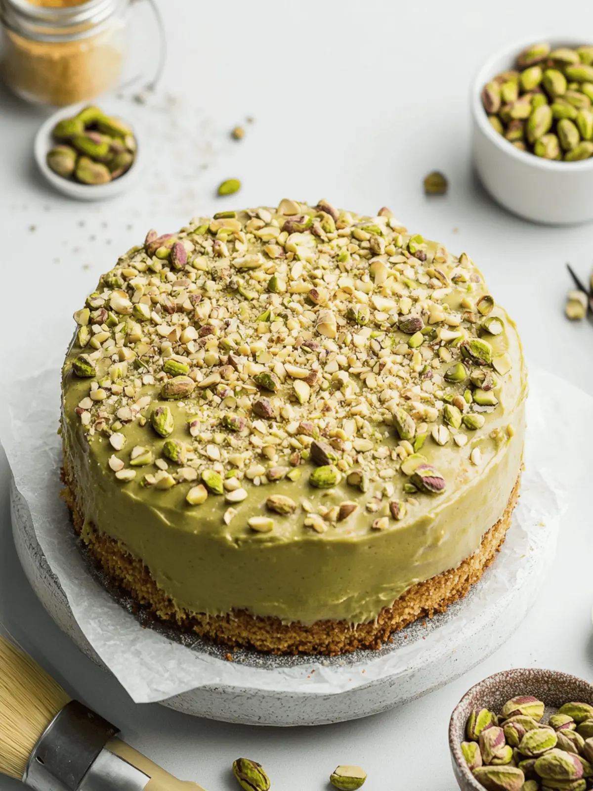 Delicious Vegan Pistachio Coffee Cake for Sweet Moments 3 Vegan Pistachio Coffee Cake