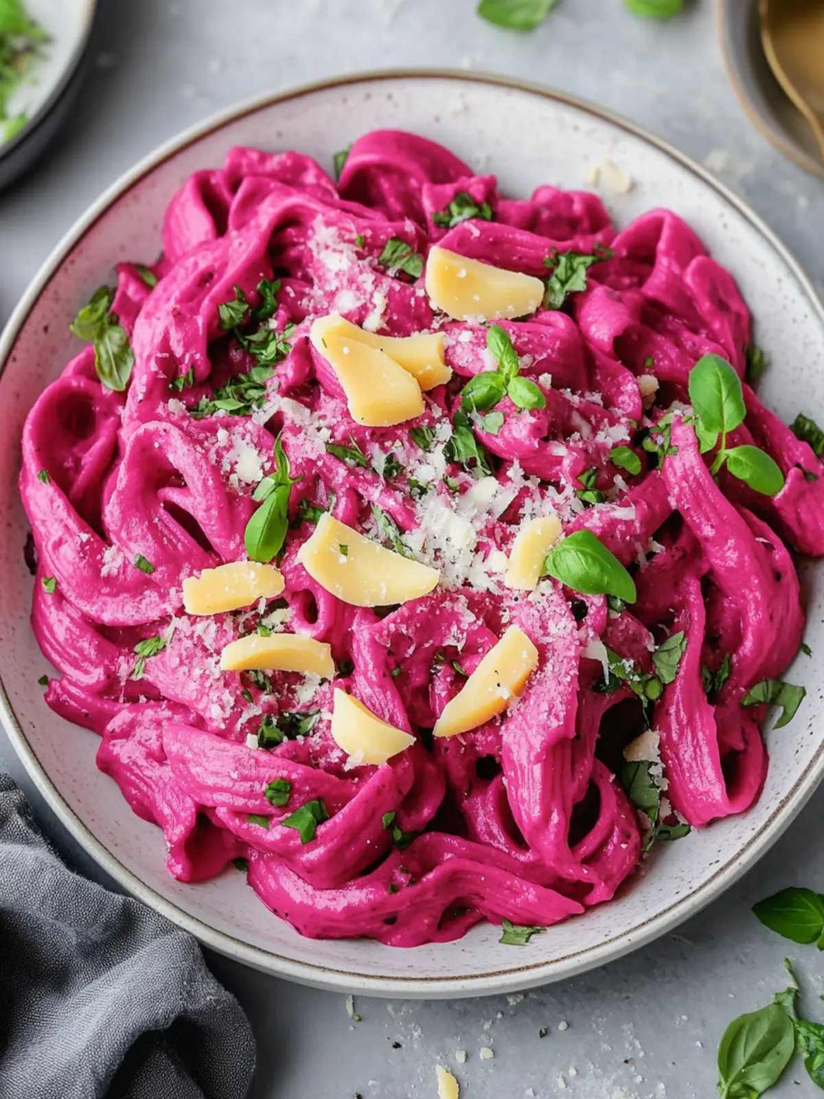 Creamy Beetroot Pasta: Wholesome Colorful Delight for Dinner 3 Beetroot Pasta