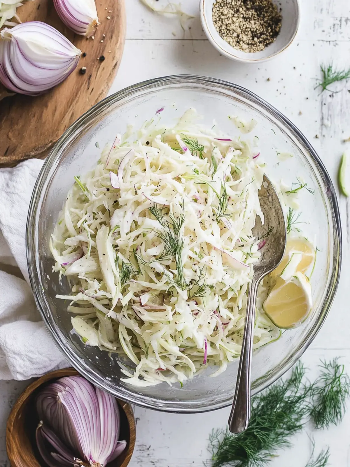 Delicious Fennel Slaw: Fresh, Crunchy, and So Easy to Make 4 Fennel Slaw