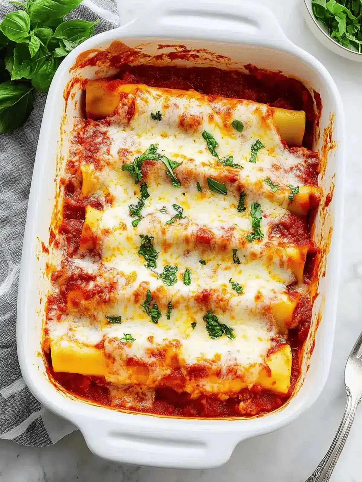 Irresistible Manicotti: Your Creamy Italian Comfort Food Fix 4 Manicotti