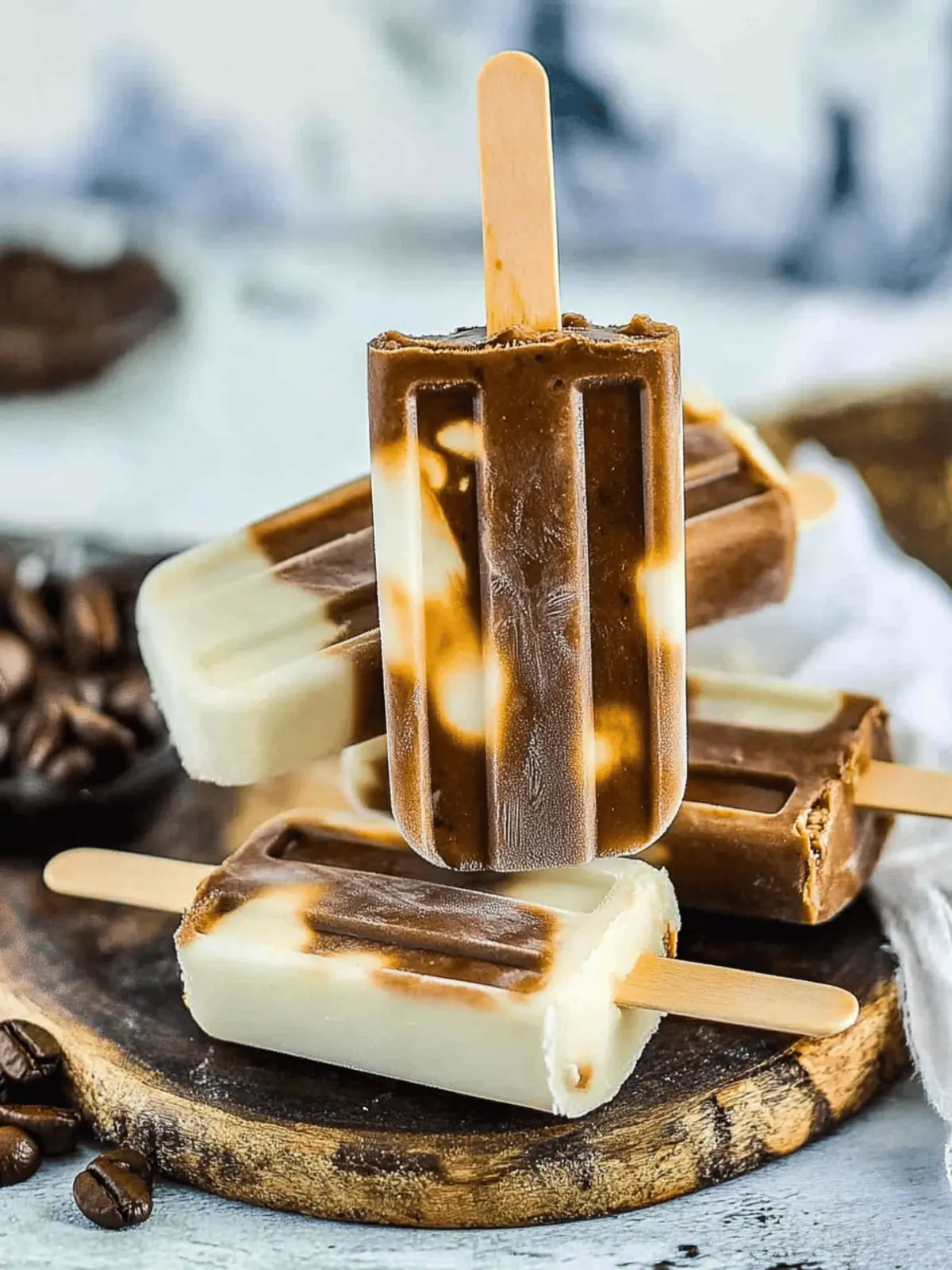 Delightful Low Carb Coffee Popsicles for Guilt-Free Indulgence 4 Low Carb Coffee Popsicles