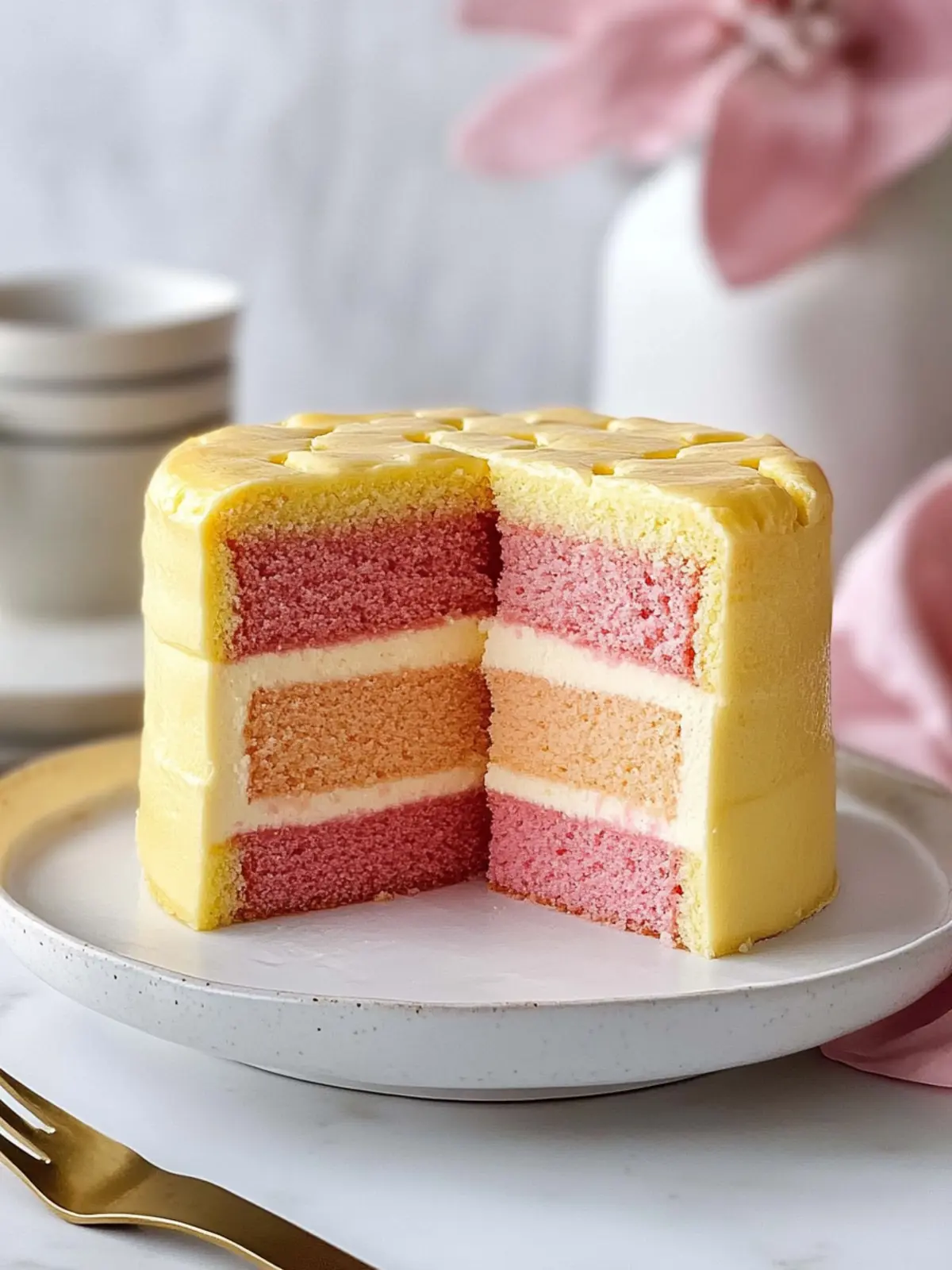 Delightful Battenburg Cake: A Colorful Homestyle Treat 4 Battenburg Cake