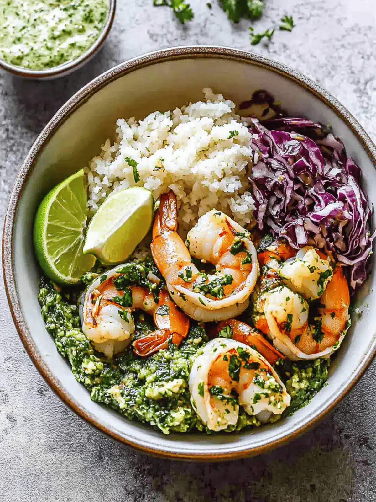 Delicious Chimichurri Shrimp Bowls for Easy Weeknight Dinners 4 Chimichurri Shrimp Bowls