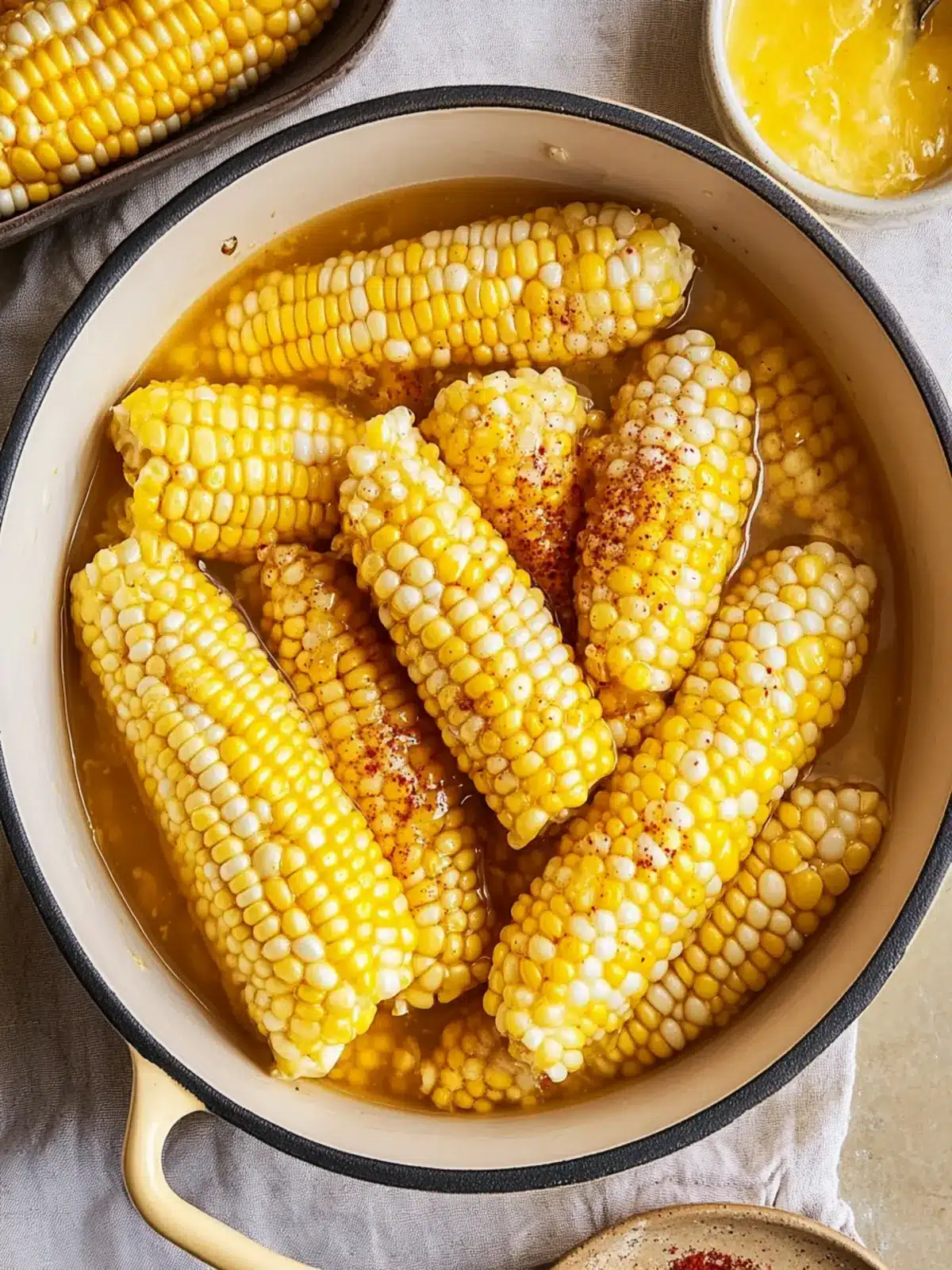 Savor Hot Honey Butter Bath Corn for a Flavor-Packed Treat 3 Hot Honey Butter Bath Corn