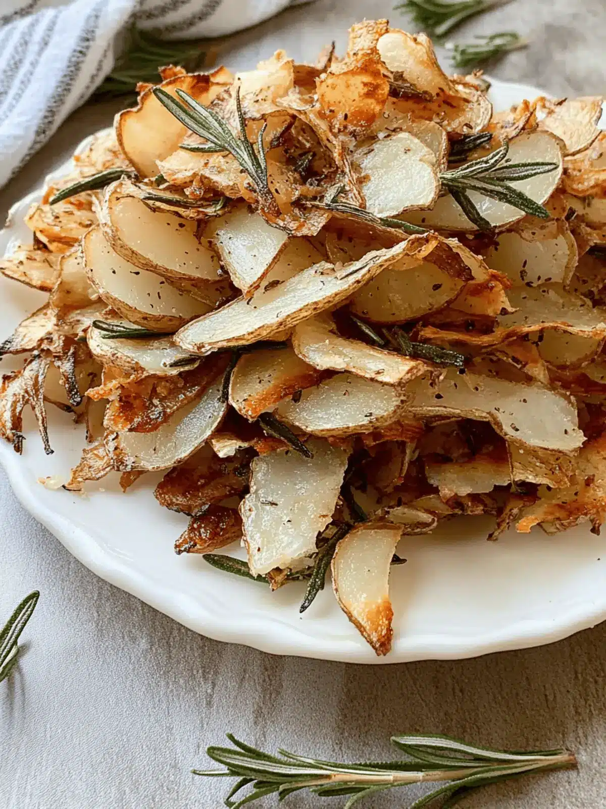 Crispy Rosemary Roasted Potato Peelings You'll Crave Daily 3 Rosemary Roasted Potato Peelings