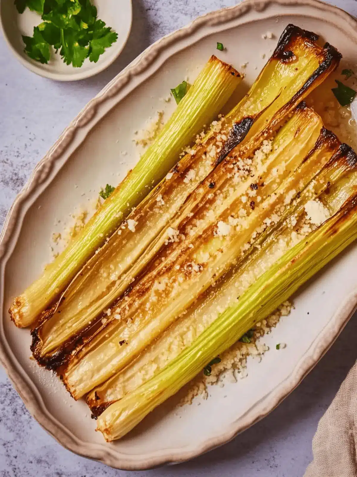 Savory Parmesan Roasted Leeks That Elevate Home Cooking 2 Parmesan Roasted Leeks