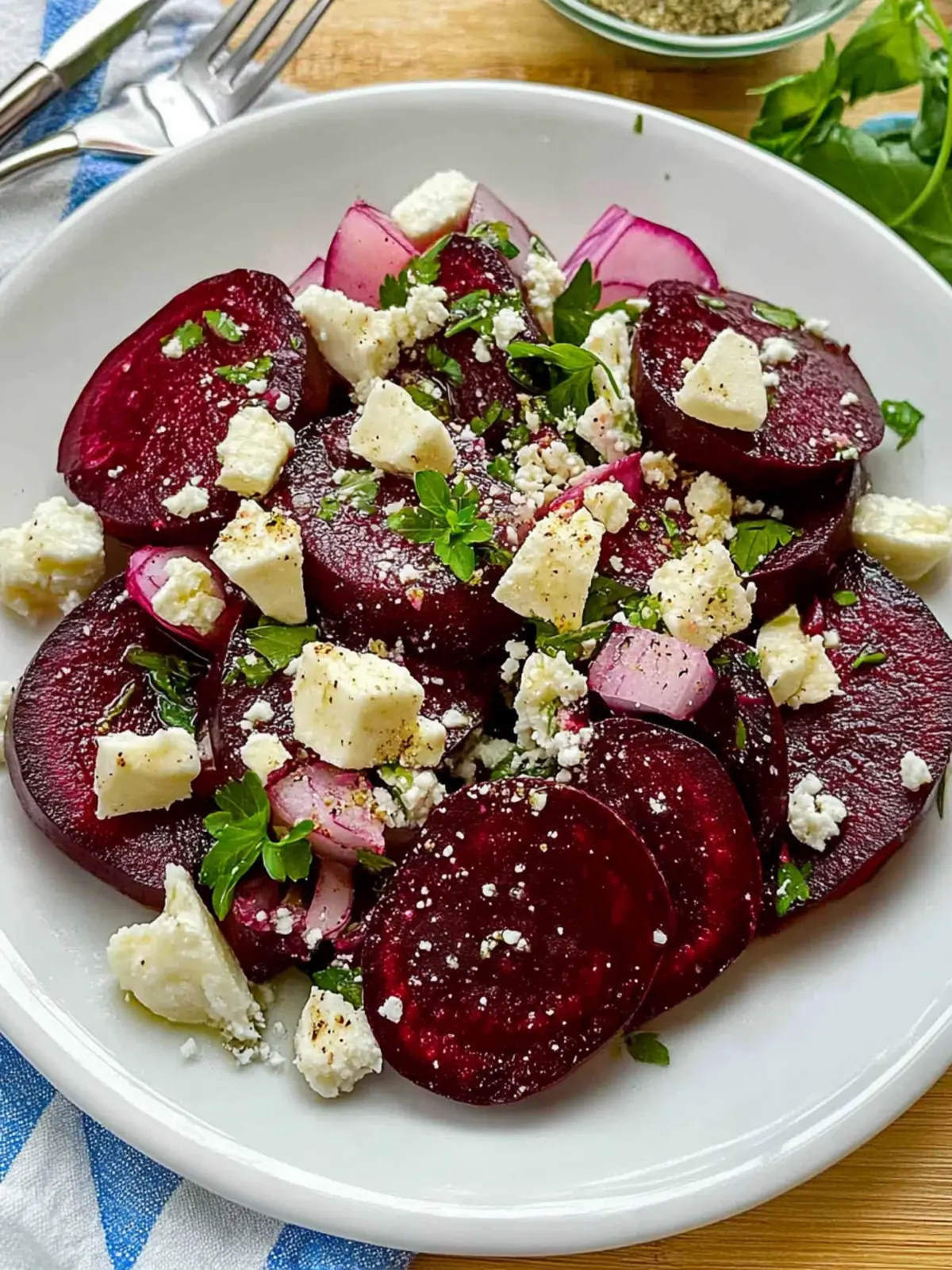 Savory Greek Beet Salad: A Bold Twist on Fresh Flavors 3 Greek Beet Salad