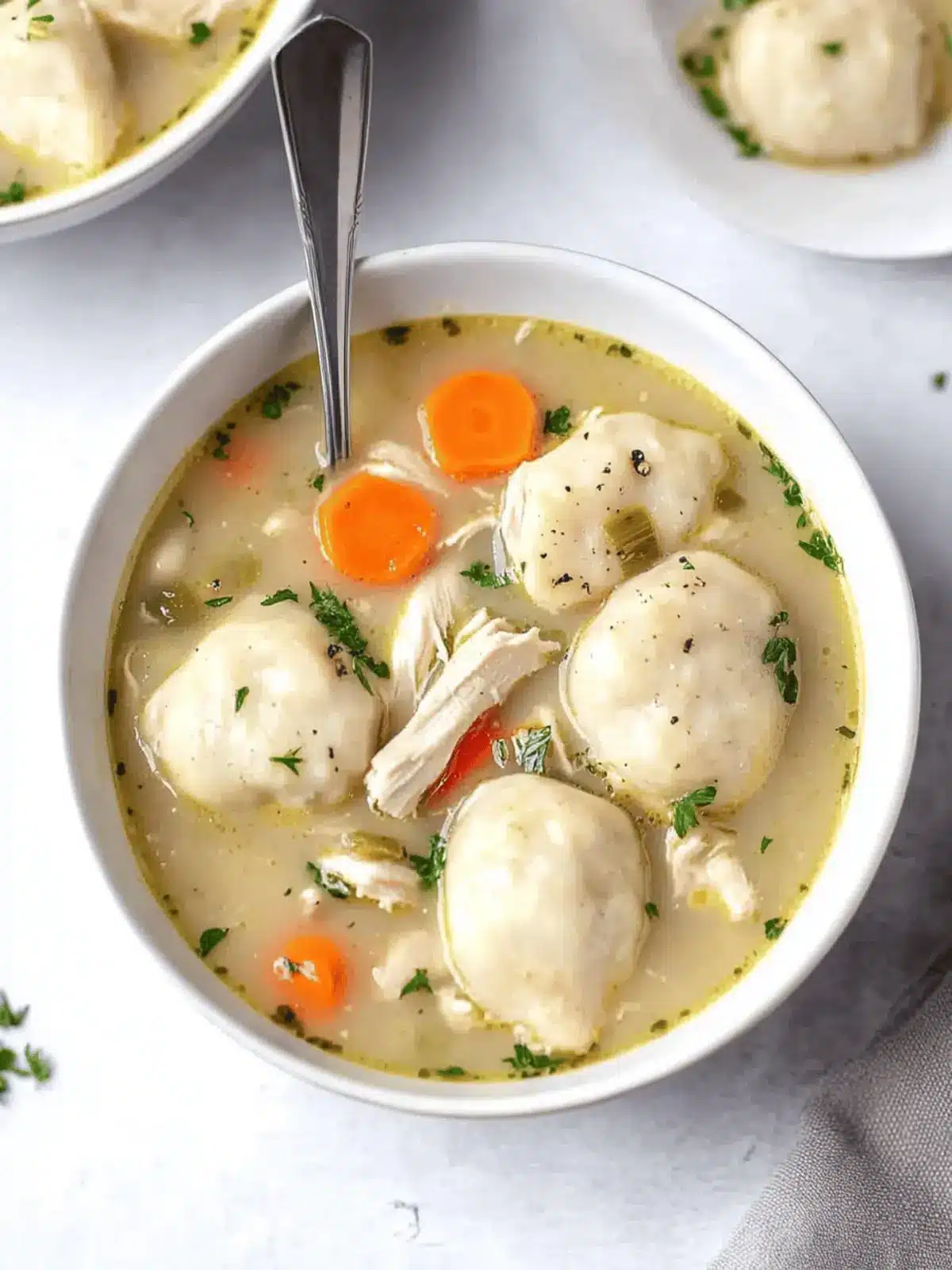 Cozy Up with Homemade Chicken and Dumpling Soup Delight 4 Chicken and Dumpling Soup