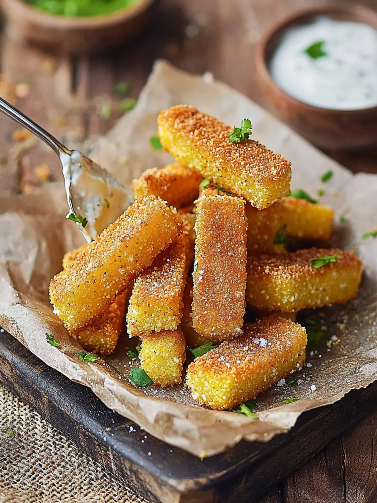 Crispy Polenta Fries: Irresistibly Better Than Fast Food 4 Polenta Fries