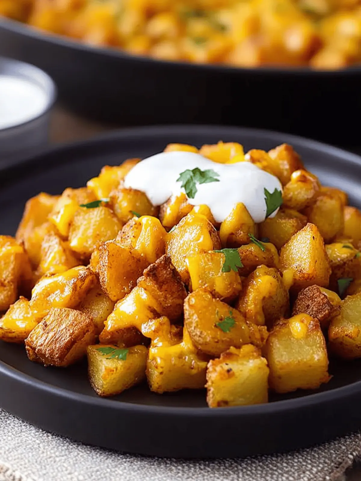 Irresistible Taco Bell Cheesy Fiesta Potatoes at Home! 2 Taco Bell Cheesy Fiesta Potatoes