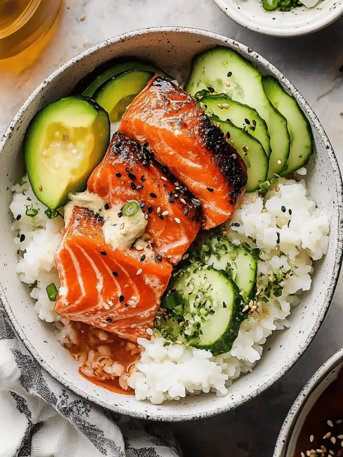 Baked Salmon Sushi Bowl: Quick, Customizable, and Delicious 3 Baked Salmon Sushi Bowl