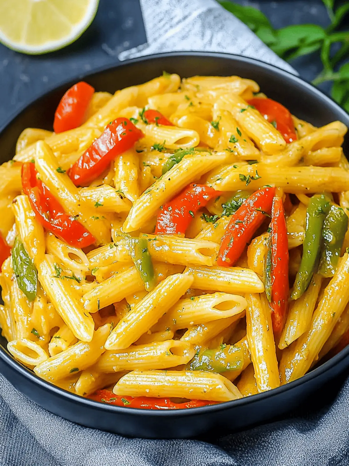 Creamy Vegan Rasta Pasta Packed with Flavorful Jerk Spice 3 Vegan Rasta Pasta