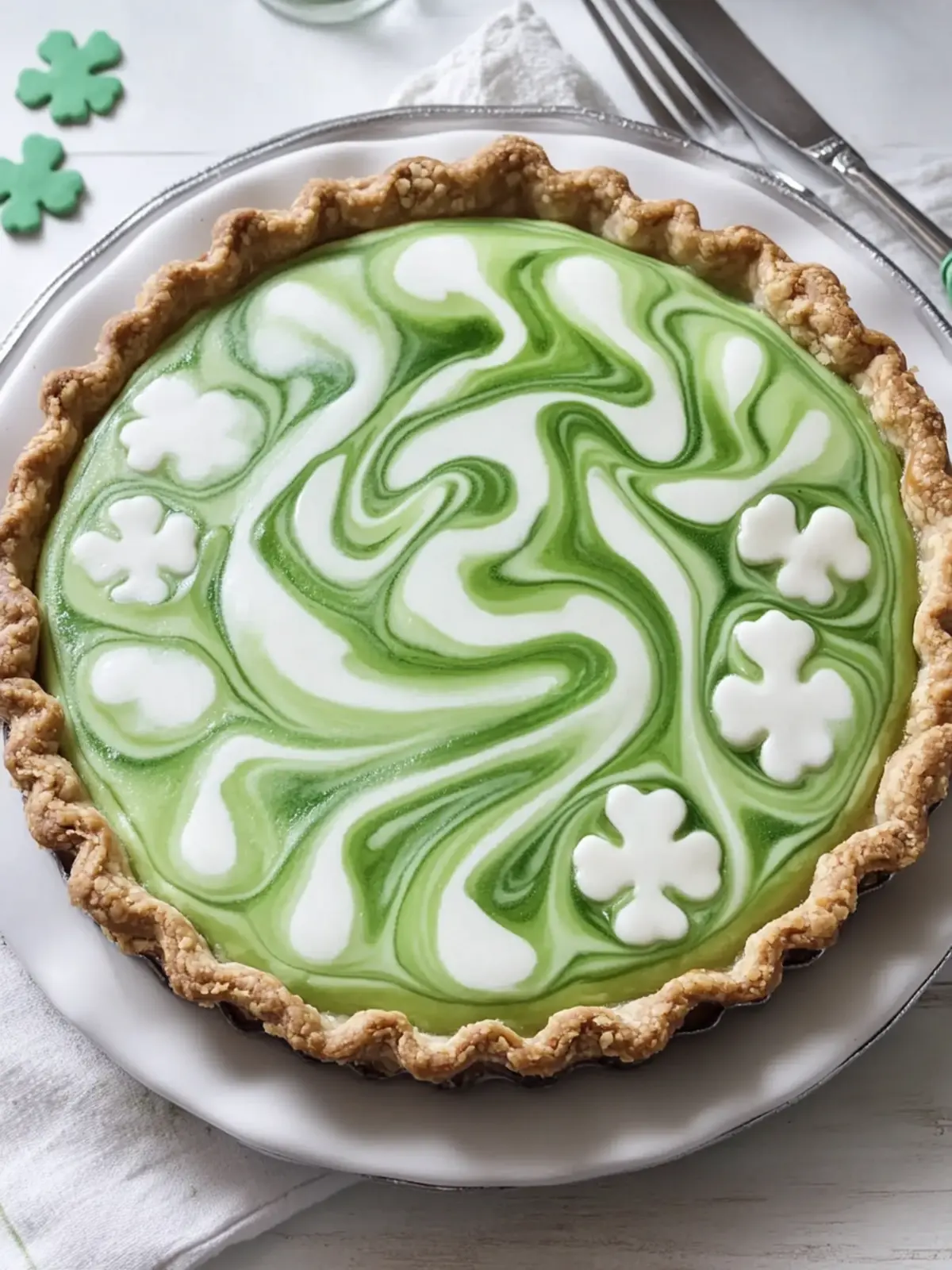Delicious Shamrock Swirl Pie: An Easy Festive Delight 3 Shamrock Swirl Pie