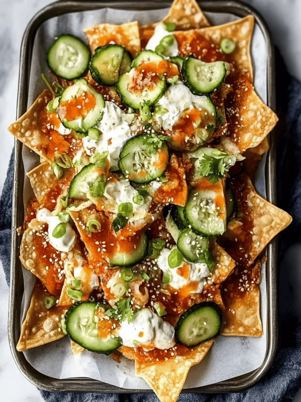 Decadent Crab Rangoon Wonton Nachos for Ultimate Snacking Delight 3 Crab Rangoon Wonton Nachos