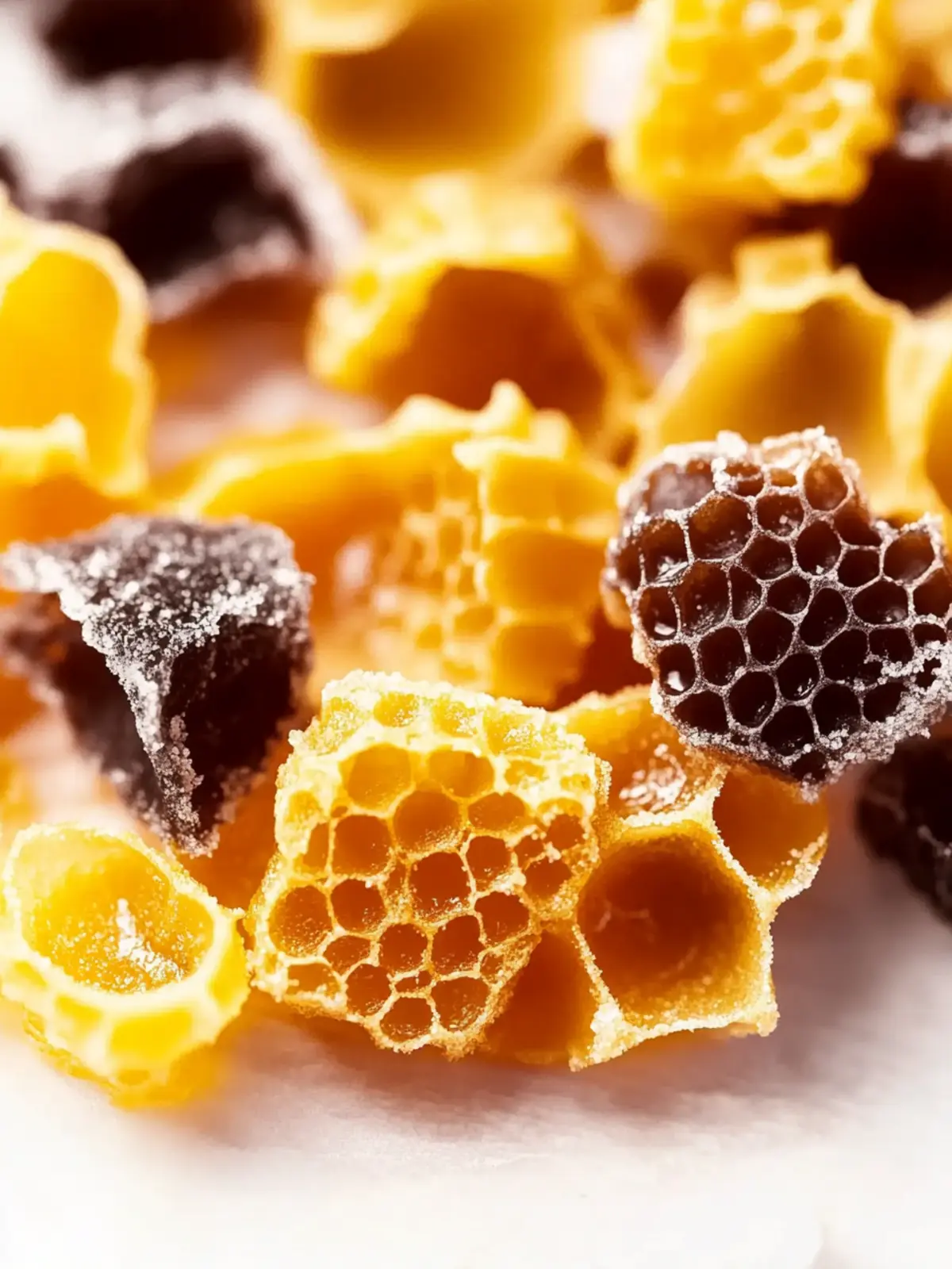 Deliciously Crunchy Homemade Honeycomb Candy Treats 2 Honeycomb Candy