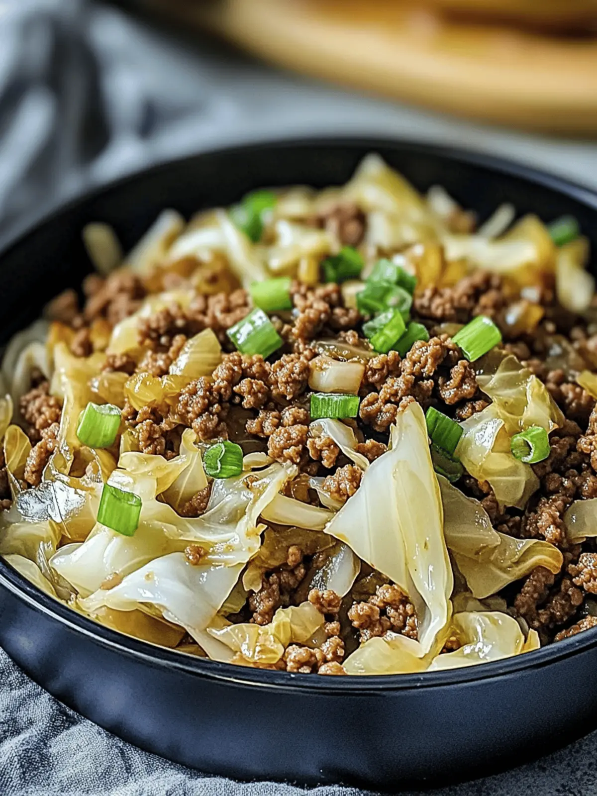 Low-Carb Mongolian Ground Beef and Cabbage in 25 Minutes 4 Low-Carb Mongolian Ground Beef and Cabbage