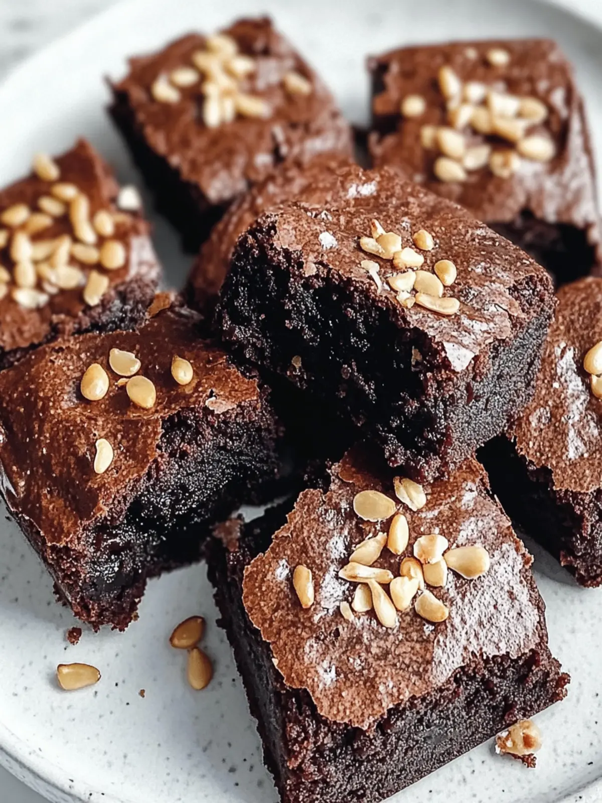 Delicious Tahini Date Brownies: Vegan & Guilt-Free Indulgence 3 Tahini Date Brownies