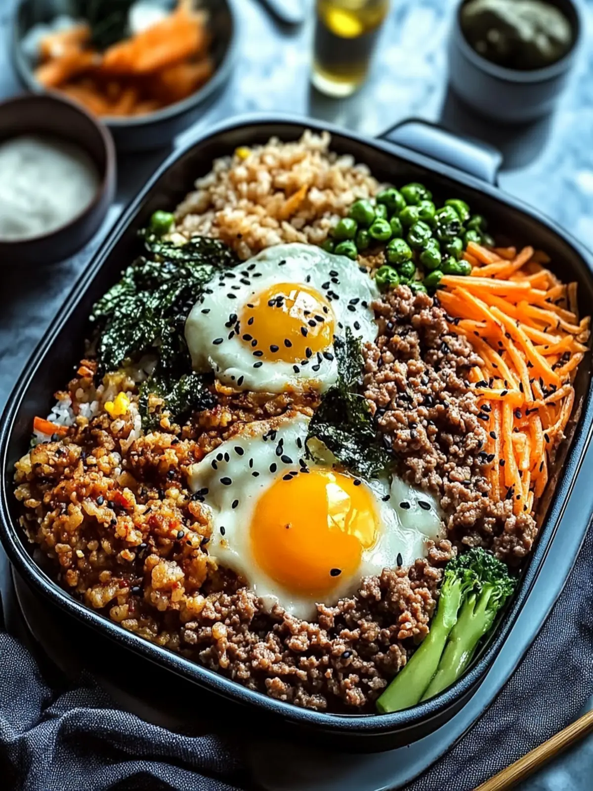 Bibimbap Casserole with Ground Pork: A Cozy One-Pan Delight 3 Bibimbap Casserole with Ground Pork