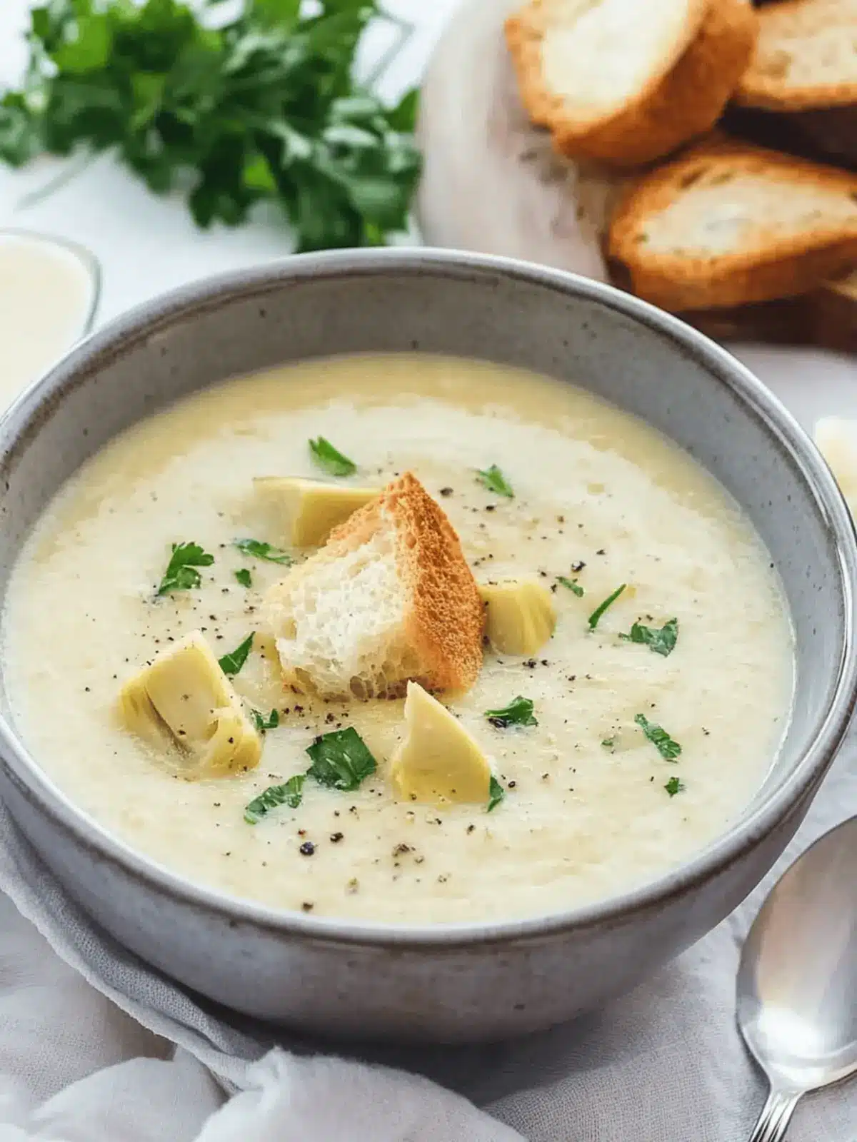 Delicious Artichoke Soup for Cozy Nights In 3 Artichoke Soup
