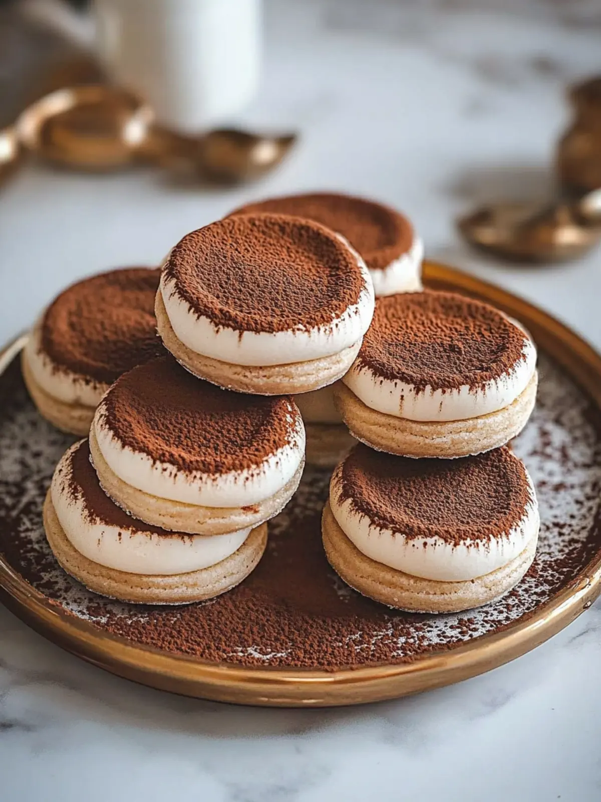 Delicious Vegan Tiramisu Cookies for a Guilt-Free Indulgence 2 Tiramisu Cookies