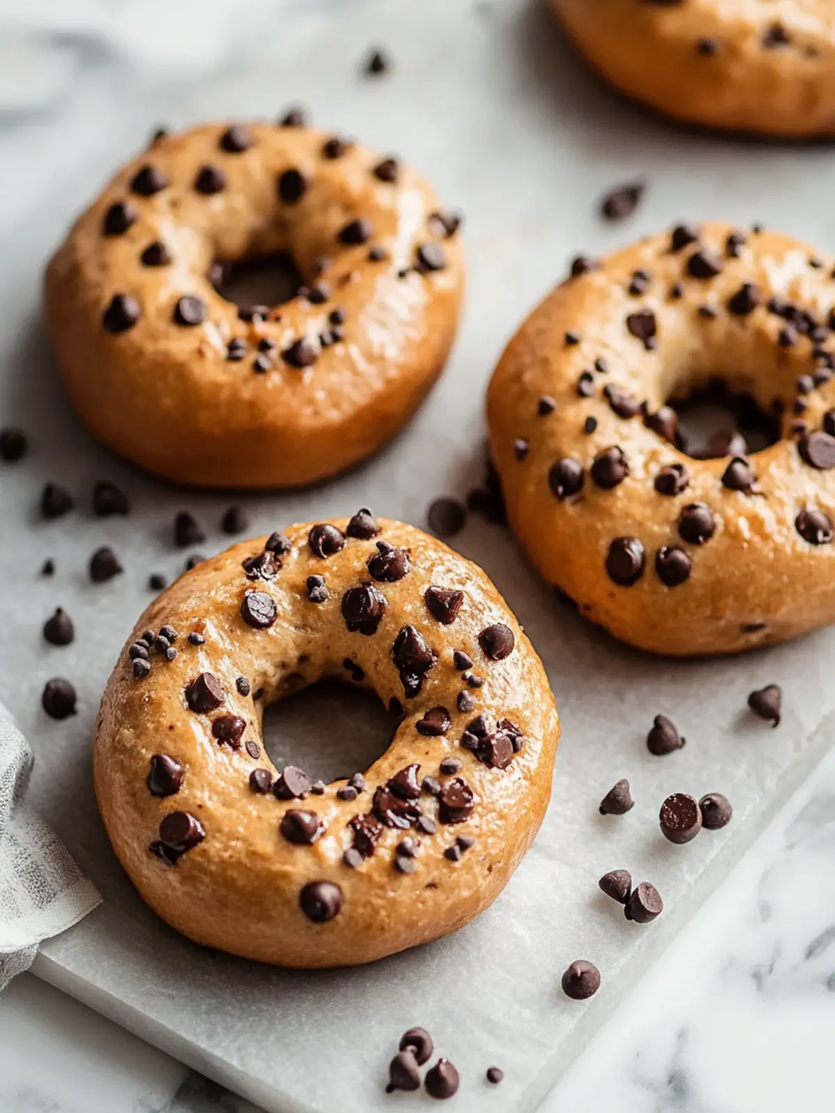 Tasty Chocolate Chip Protein Bagels for a Sweet Boost 3 Tasty Chocolate Chip Protein Bagels