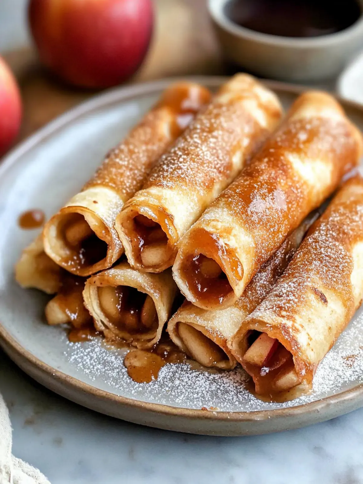 Crispy Apple Pie Taquitos: A Fun Twist on Classic Flavor 2 Crispy Apple Pie Taquitos