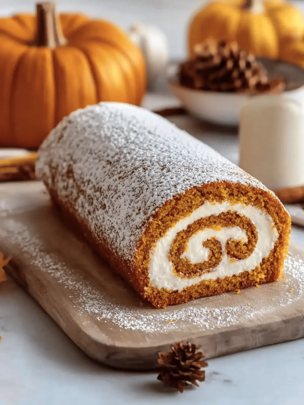 Fall Pumpkin Spice Roll Cake: A Cozy Dessert to Share 2 Fall Pumpkin Spice Roll Cake