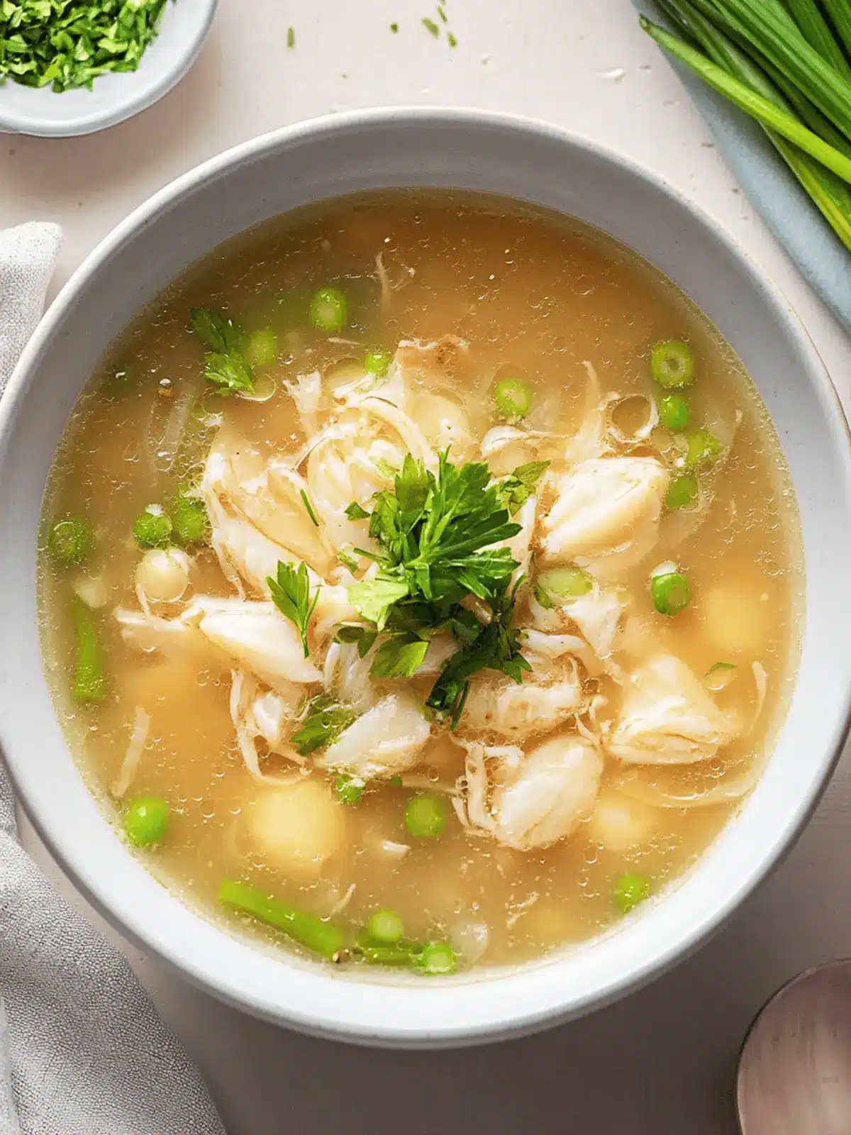 Crab and Asparagus Soup: A Heartwarming Family Delight 4 Crab and Asparagus Soup