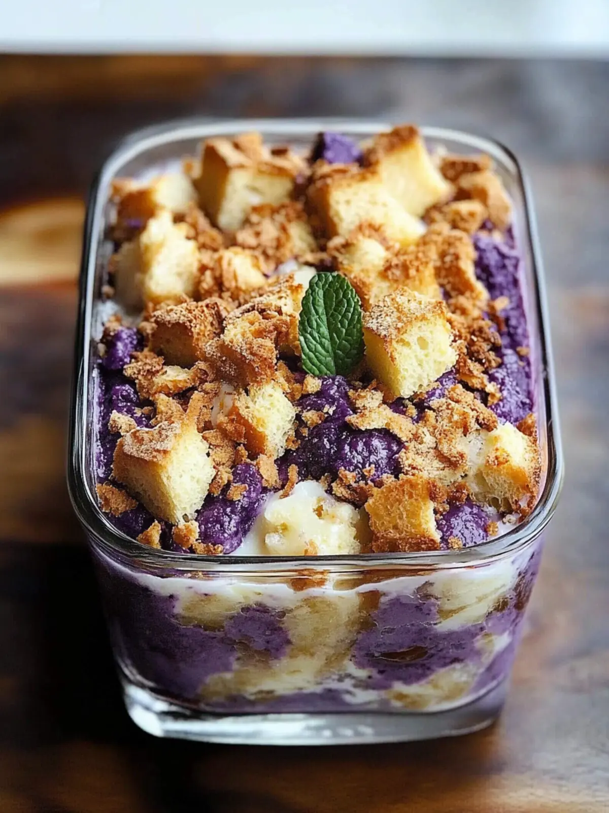 Delightful Ube Bread Pudding for Your Sweet Tooth Cravings 3 Ube Bread Pudding