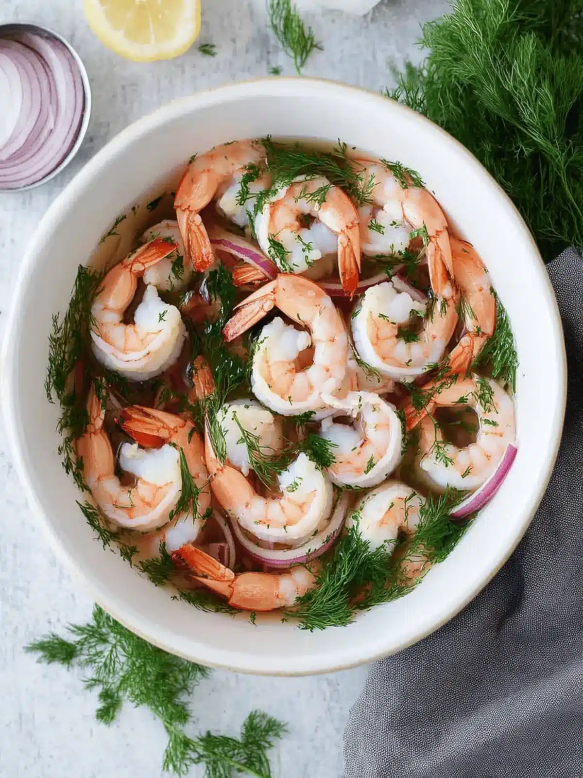 Zesty Pickled Shrimp: A Refreshing Twist for Your Table 2 Pickled Shrimp