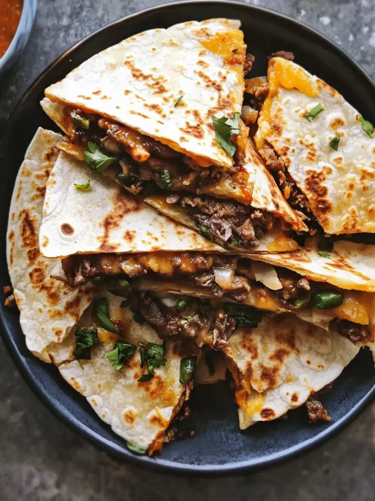 Savory Korean Bulgogi Quesadilla with a Cheesy Twist 3 Korean Bulgogi Quesadilla