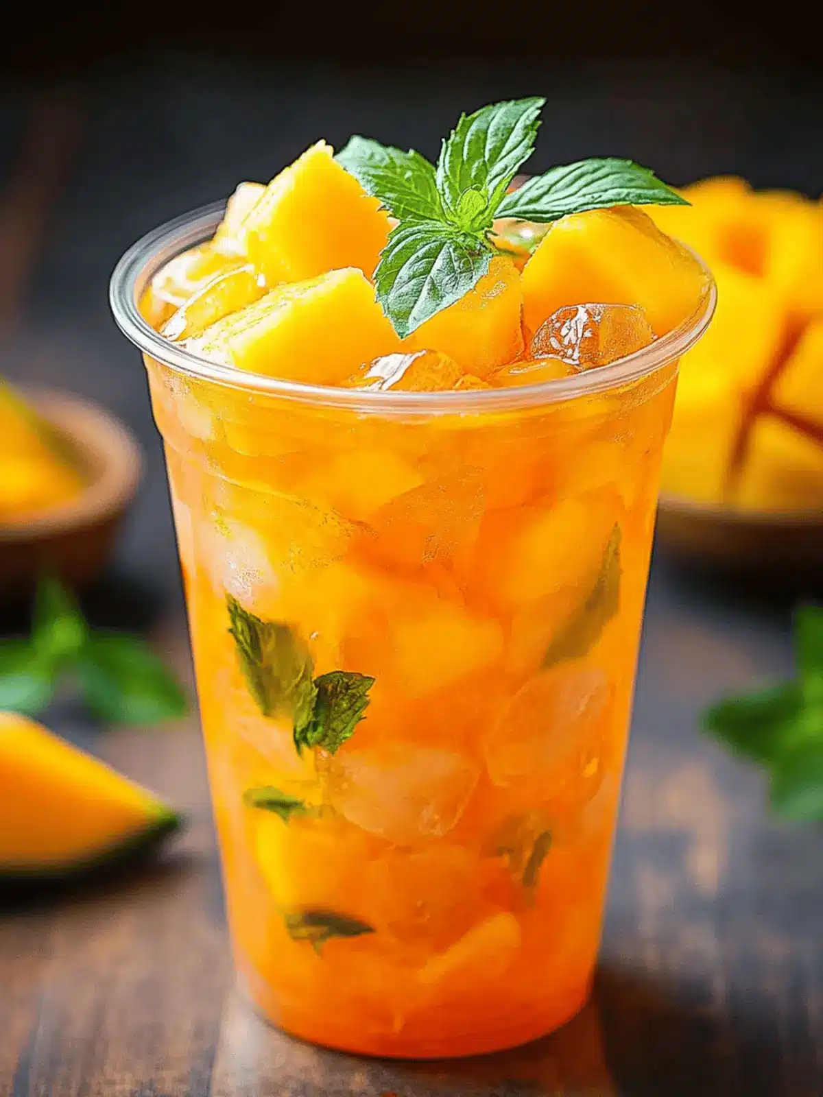Refreshing Mango Iced Tea: A Tropical Twist for Your Summer 4 Mango Iced Tea