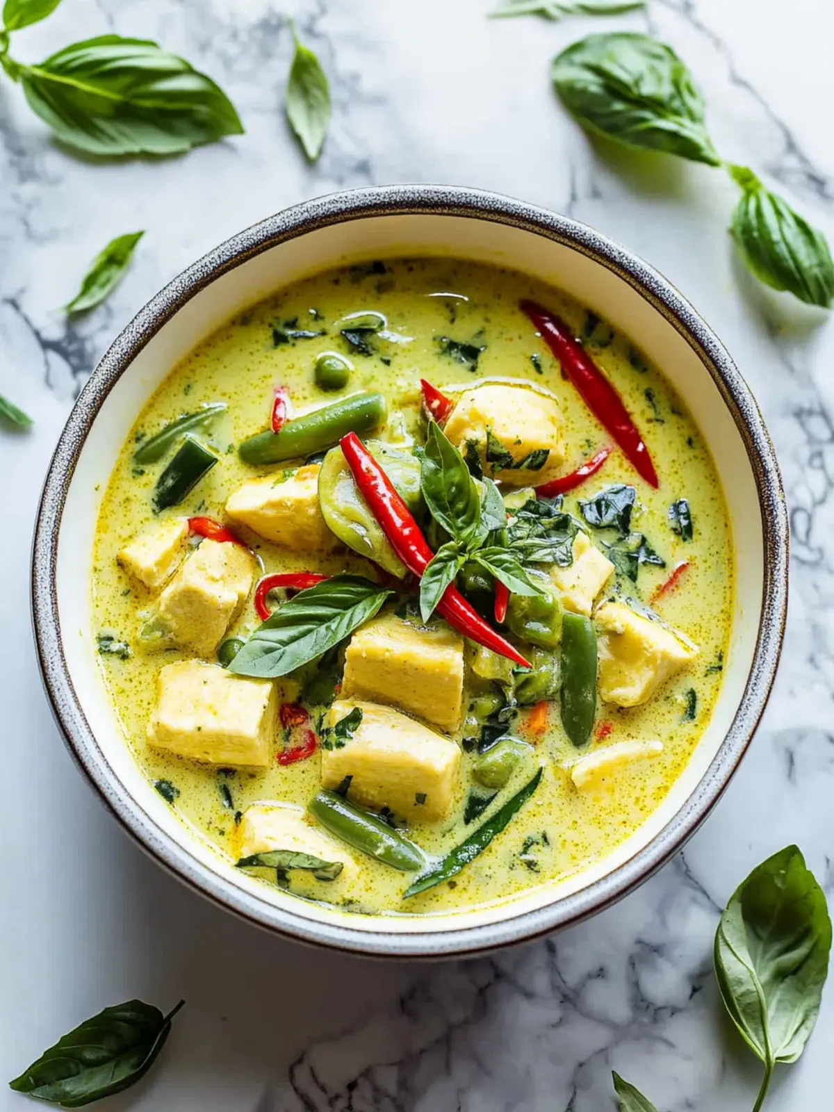Delicious Vegetarian Thai Green Curry in Just 30 Minutes 2 Vegetarian Thai Green Curry