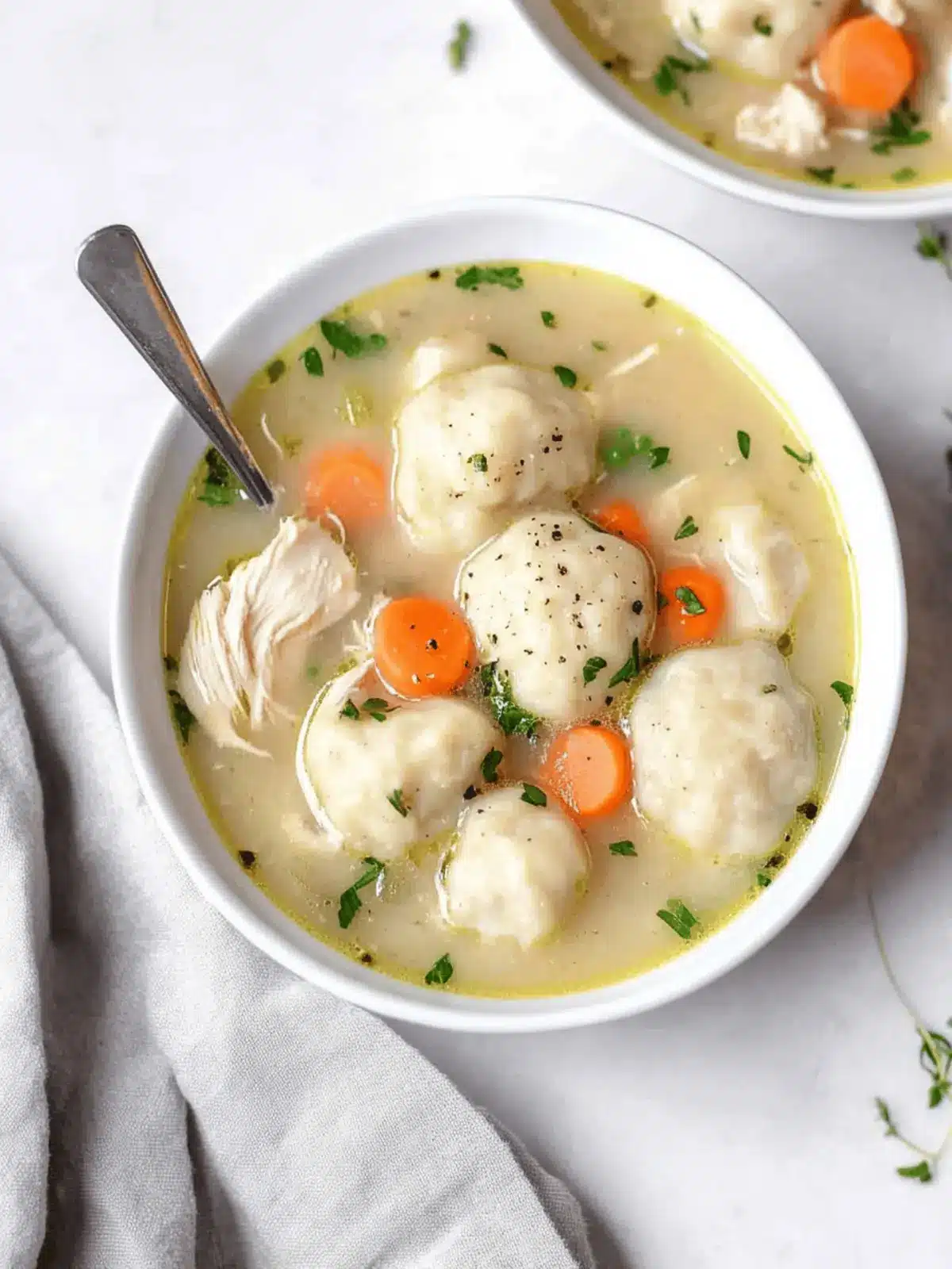Cozy Up with Homemade Chicken and Dumpling Soup Delight 3 Chicken and Dumpling Soup