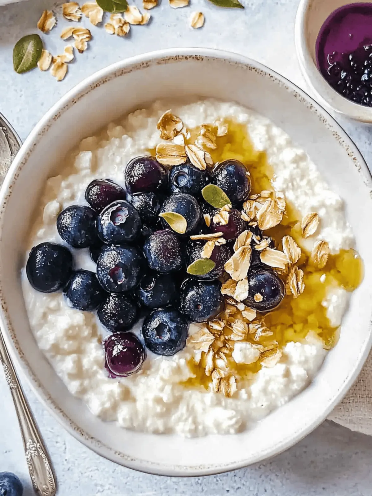 Delicious Blueberry Cottage Cheese Bowl You Need to Try! 2 Blueberry Cottage Cheese Bowl