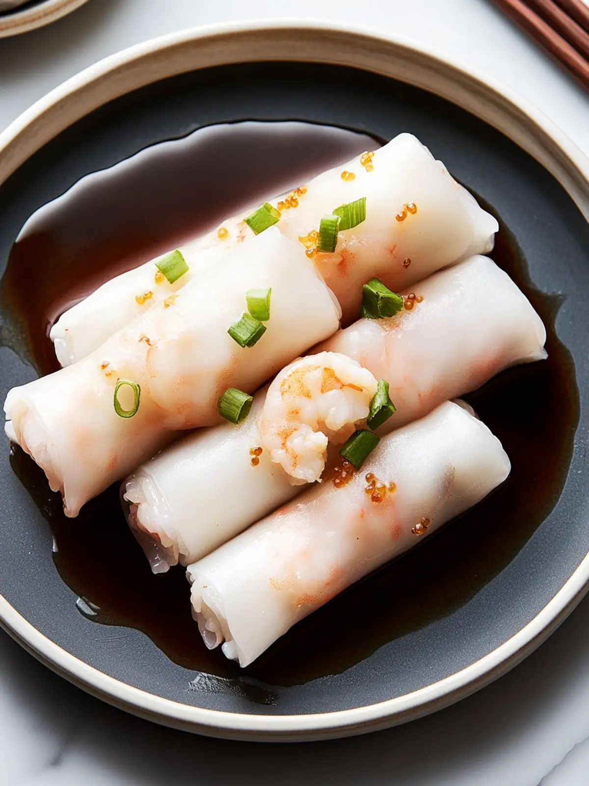 Irresistible Steamed Shrimp Rice Noodle Rolls You ll Love 2 Steamed Shrimp Rice Noodle Rolls