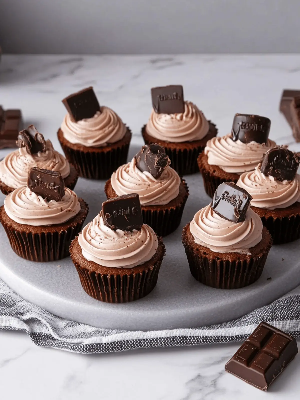 Mini Chocolate Cheesecake Bites: Easy No-Bake Delight! 8 Mini Chocolate Cheesecake Bites