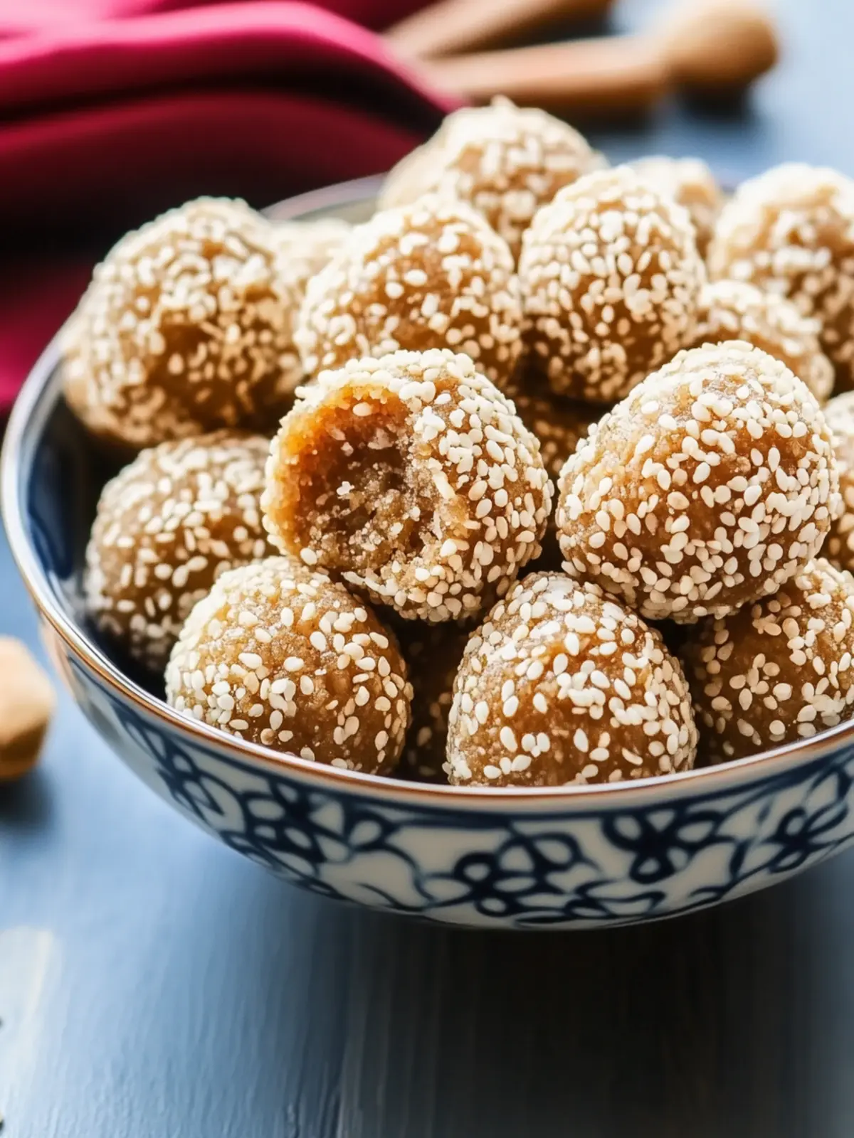 Savory Sesame Cookie Balls That Brighten Your Snack Time 4 Sesame Cookie Balls