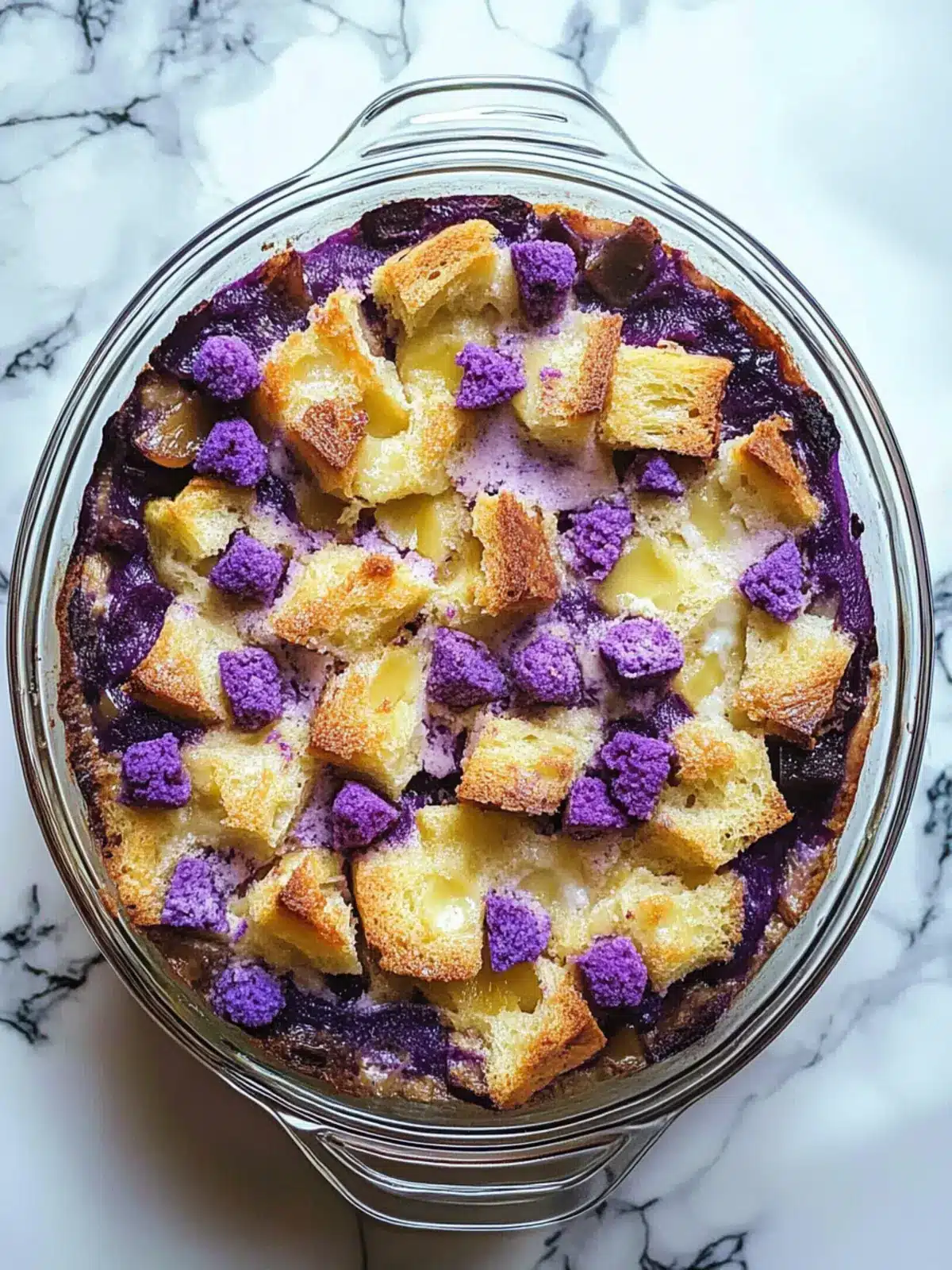 Delightful Ube Bread Pudding for Your Sweet Tooth Cravings 2 Ube Bread Pudding