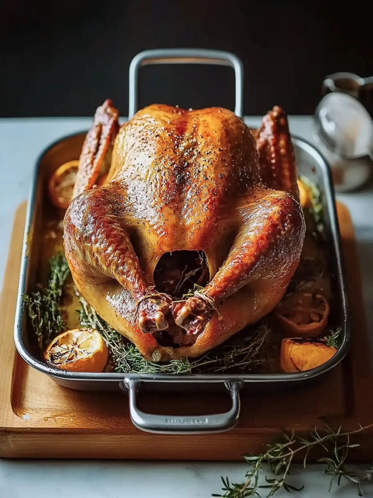 Roasted Turkey with Cheesecloth for Juicy Holiday Perfection 2 Roasted Turkey with Cheesecloth