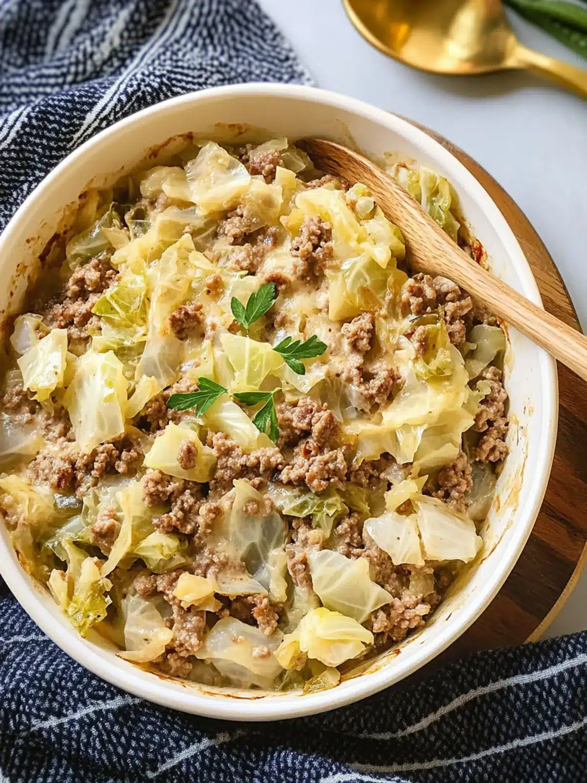 Creamed Cabbage and Ground Beef Casserole Your Family Will Love 3 Creamed Cabbage And Ground Beef Casserole
