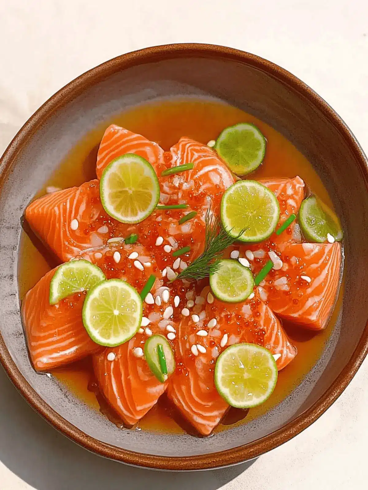 Delicious Salmon Crudo with Zesty Citrus Soy Dressing 2 Salmon Crudo