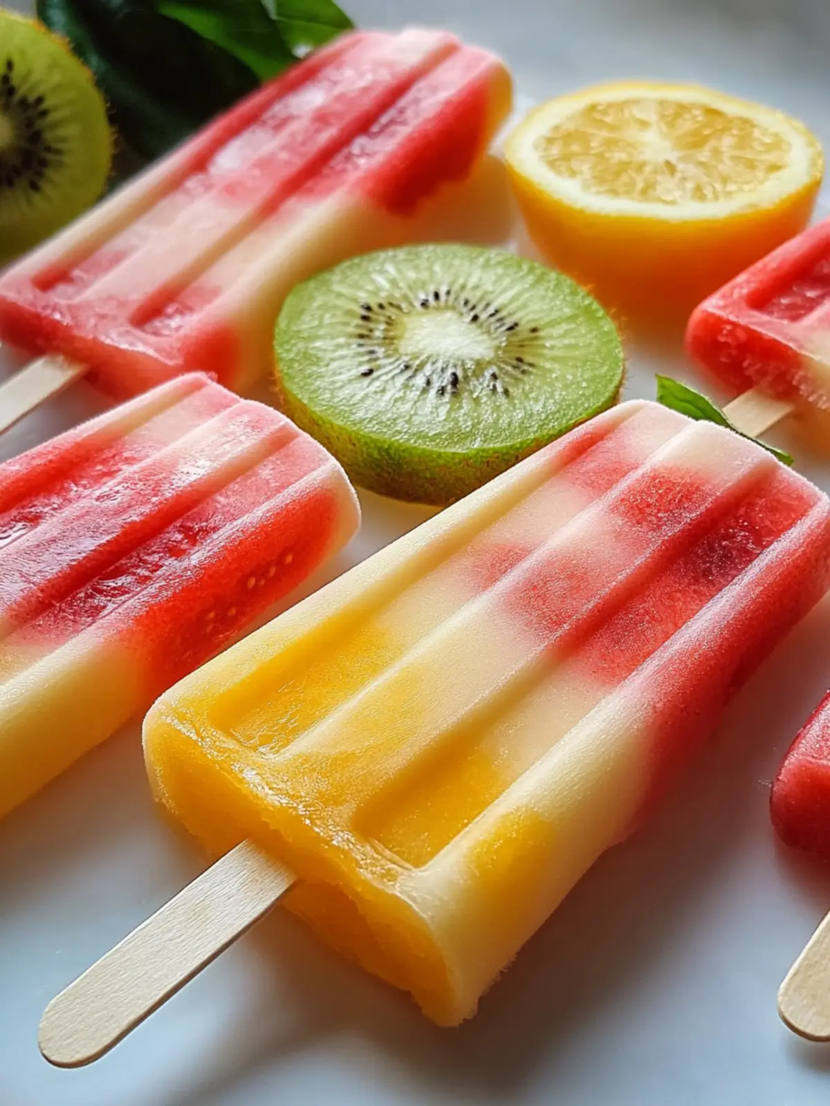 Delightful Fruity Yogurt Pops for a Refreshing Treat 4 Fruity Yogurt Pops