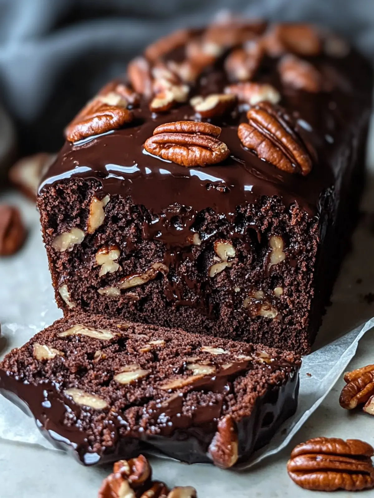 Luscious Chocolate Pecan Loaf: A Decadent Delight at Home 4 Luscious Chocolate Pecan Loaf