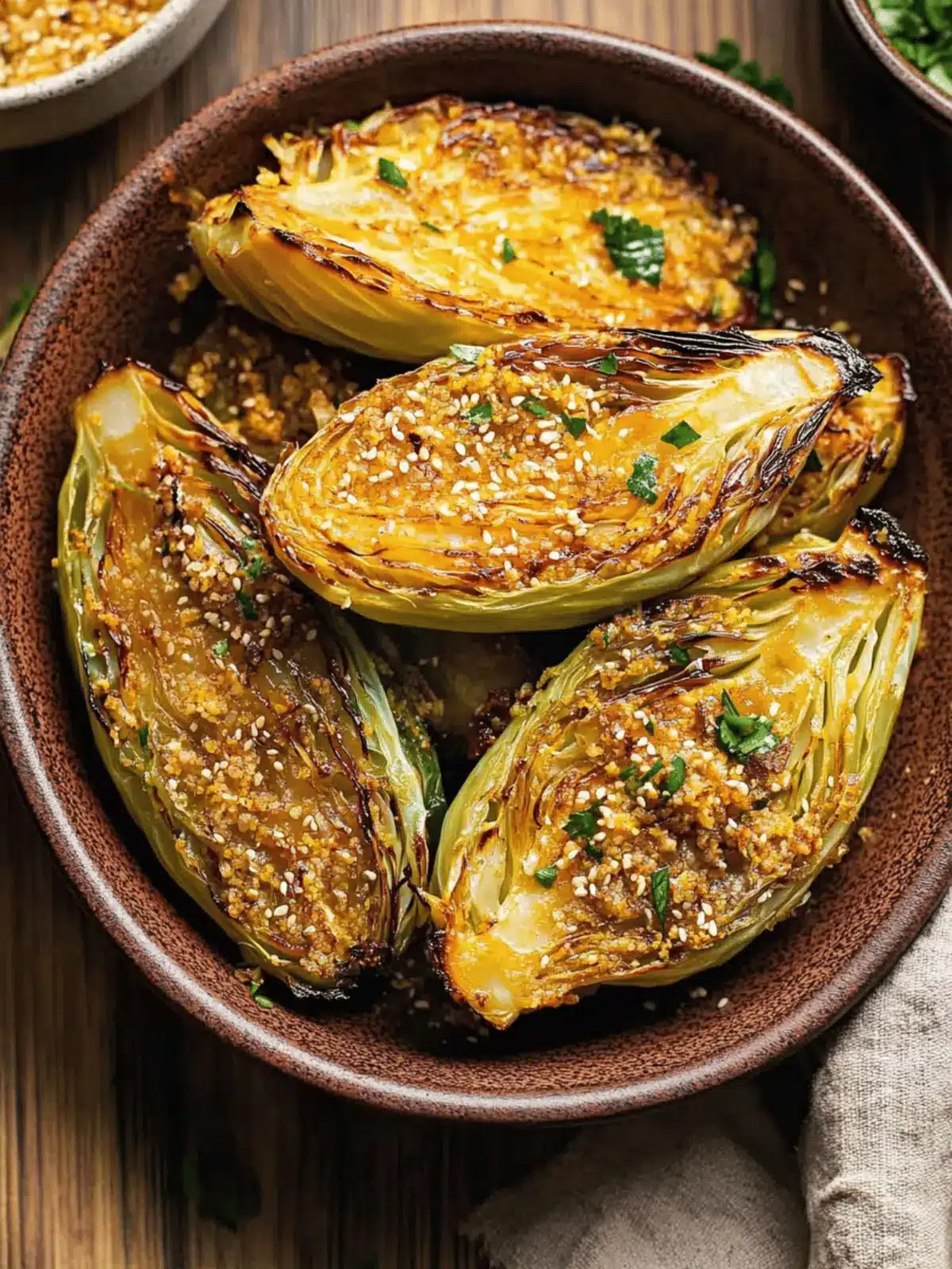 Miso Butter Roasted Cabbage Wedges That Steal the Show 4 Miso Butter Roasted Cabbage Wedges