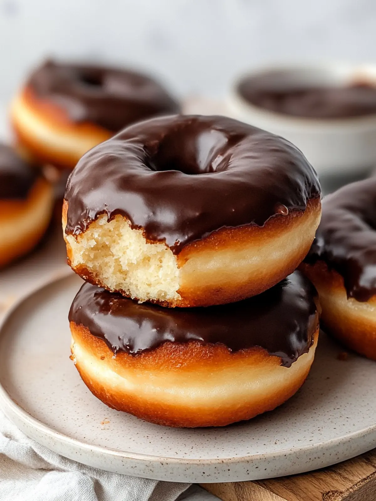 Keto Boston Cream Donuts That Satisfy Your Sweet Cravings 4 Keto Boston Cream Donuts