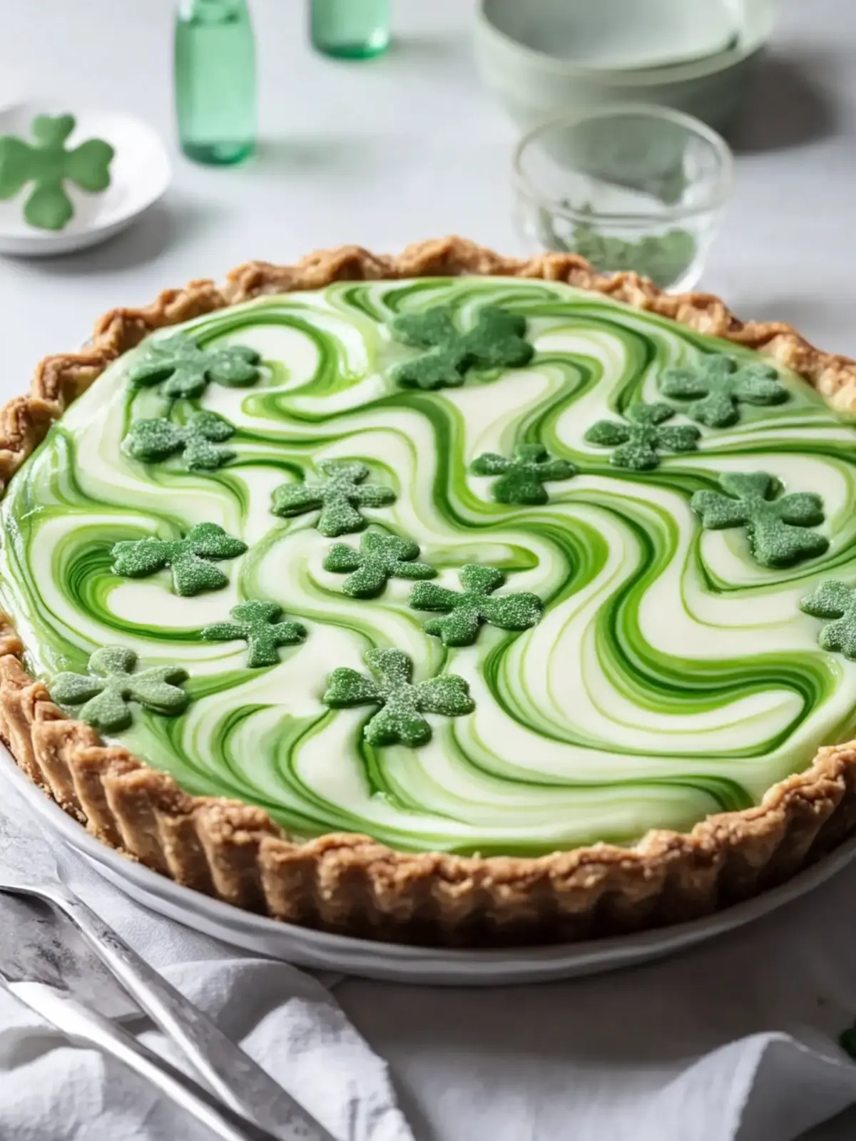 Delicious Shamrock Swirl Pie: An Easy Festive Delight 2 Shamrock Swirl Pie