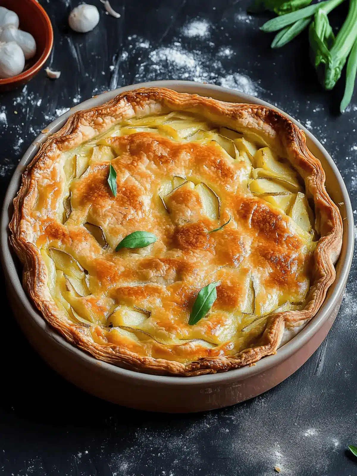 Delicious Leek And Potato Pie to Brighten Your Dinner Table 4 Leek And Potato Pie